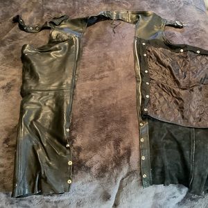Mens Unik Ultra leather lined chaps